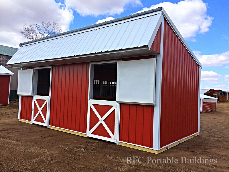 RFC Dual Stall Horse Shelter 