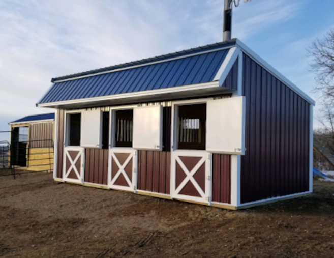 RFC Triple Stall Horse Shelter 